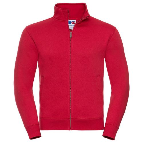 Russell Europe Authentic Sweatshirt Jacket Classic Red